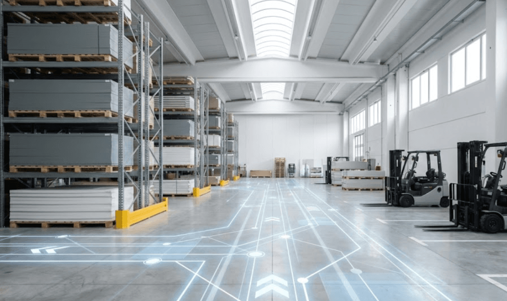 Warehouse design and physical flow: margin is lost by walking