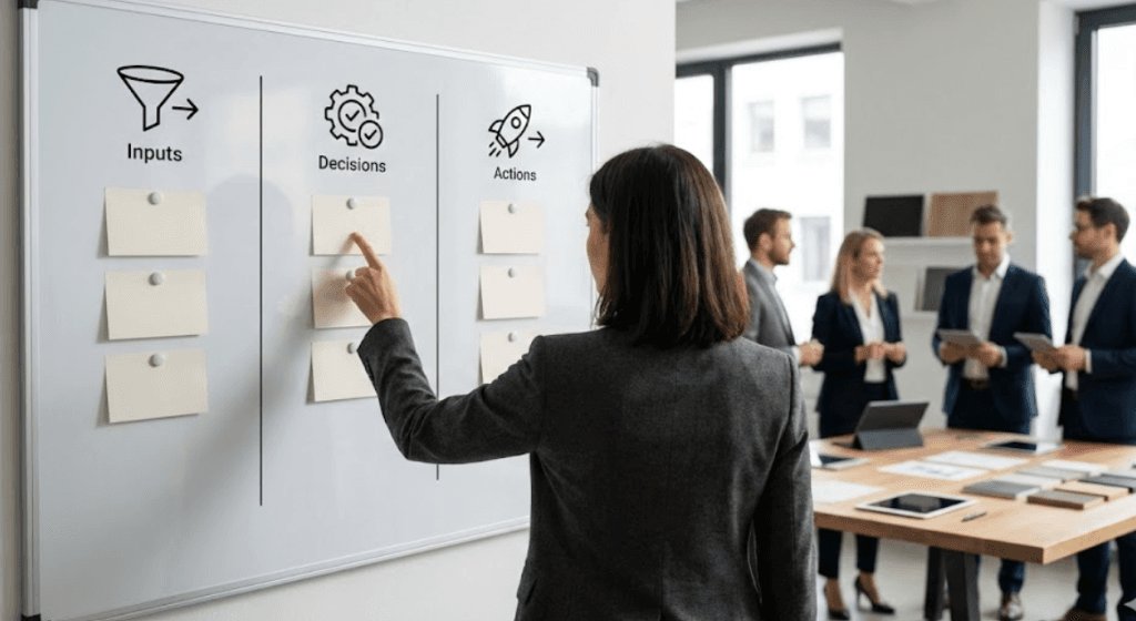 Effective meetings and management rituals: cadences so nobody has to chase anyone