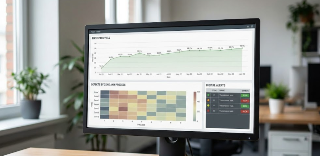 Imagen 1 — Quality at the source: moving from final inspection to process