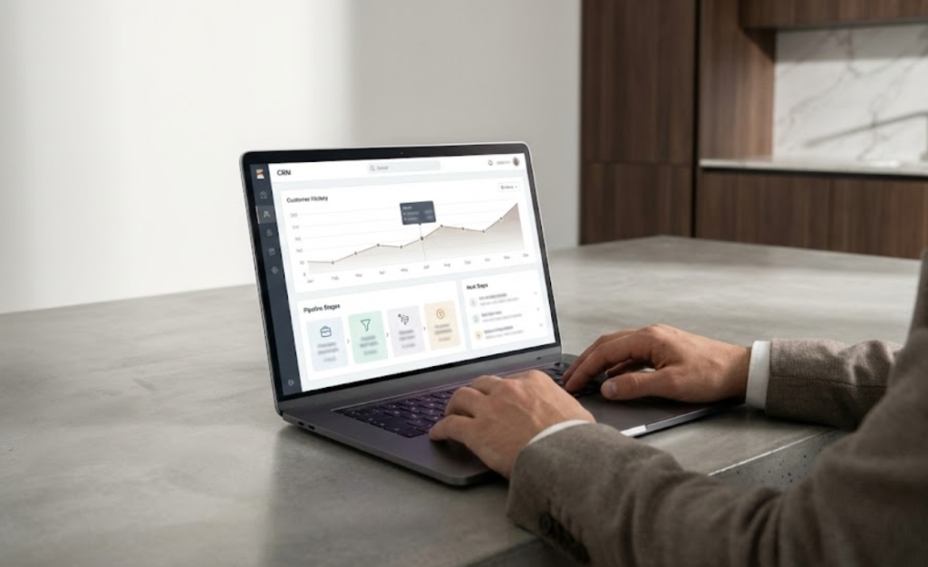 Imagen 1 — CRM: the institutional memory that keeps your pipeline from depending on one person