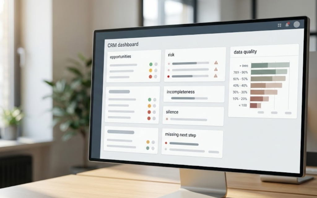 Imagen 2 — CRM: the institutional memory that keeps your pipeline from depending on one person
