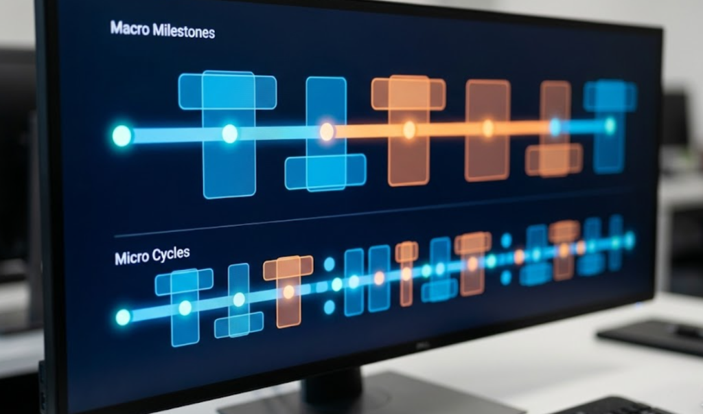 Imagen 1 — Hybrid project management: the system that blends flexibility with control