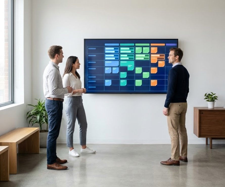 Imagen 2 — Hybrid project management: the system that blends flexibility with control