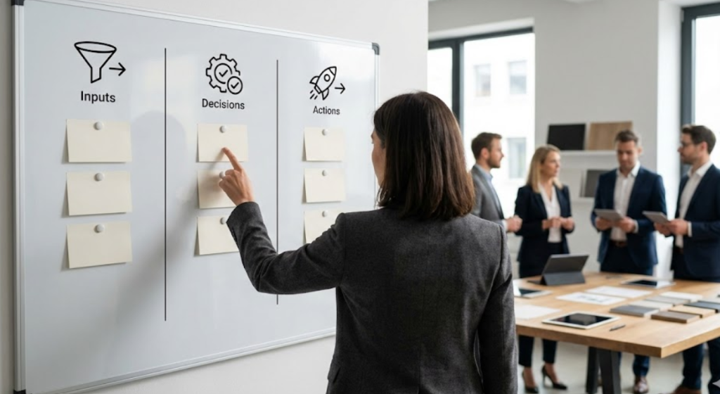 Effective meetings and management rituals: cadences so nobody has to chase anyone