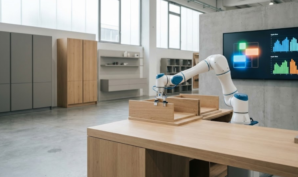 Imagen 1 — Robotization and cobots in SMEs: automating without breaking flexibility