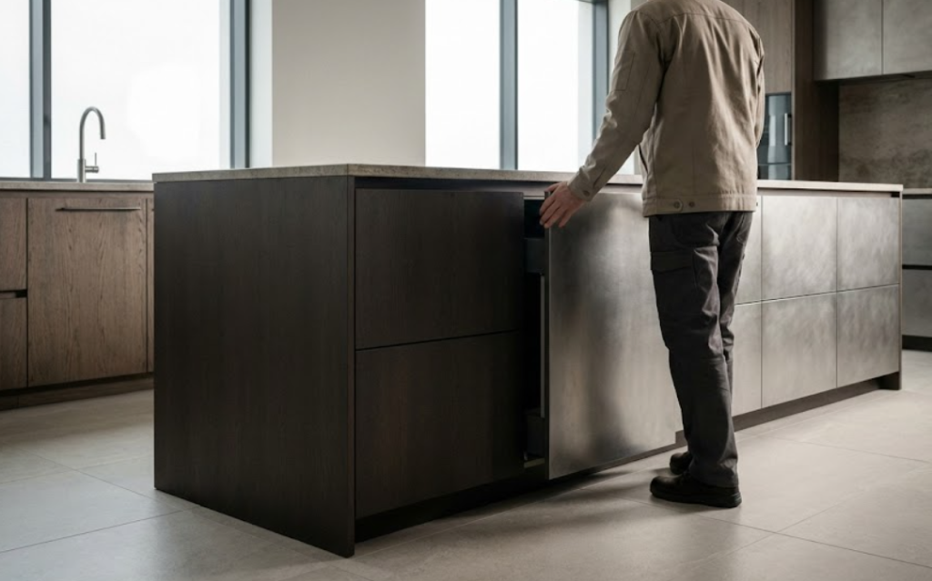 Imagen 1 — Threespine tech and Design for Disassembly: fast installation, easy take-down