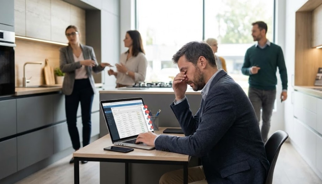 Imagen 2 — The hero salesperson: the biggest commercial risk in a kitchen business